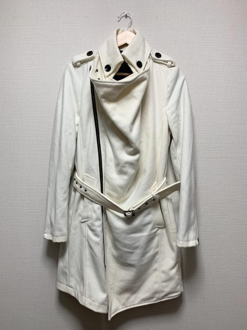 [CIVARIZE] ドレープトレンチコート 44 ホワイト CV17-H27