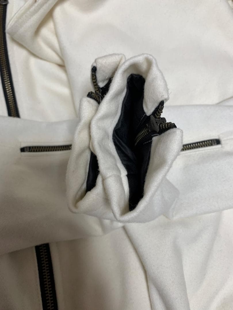 [CIVARIZE] ドレープトレンチコート 44 ホワイト CV17-H27