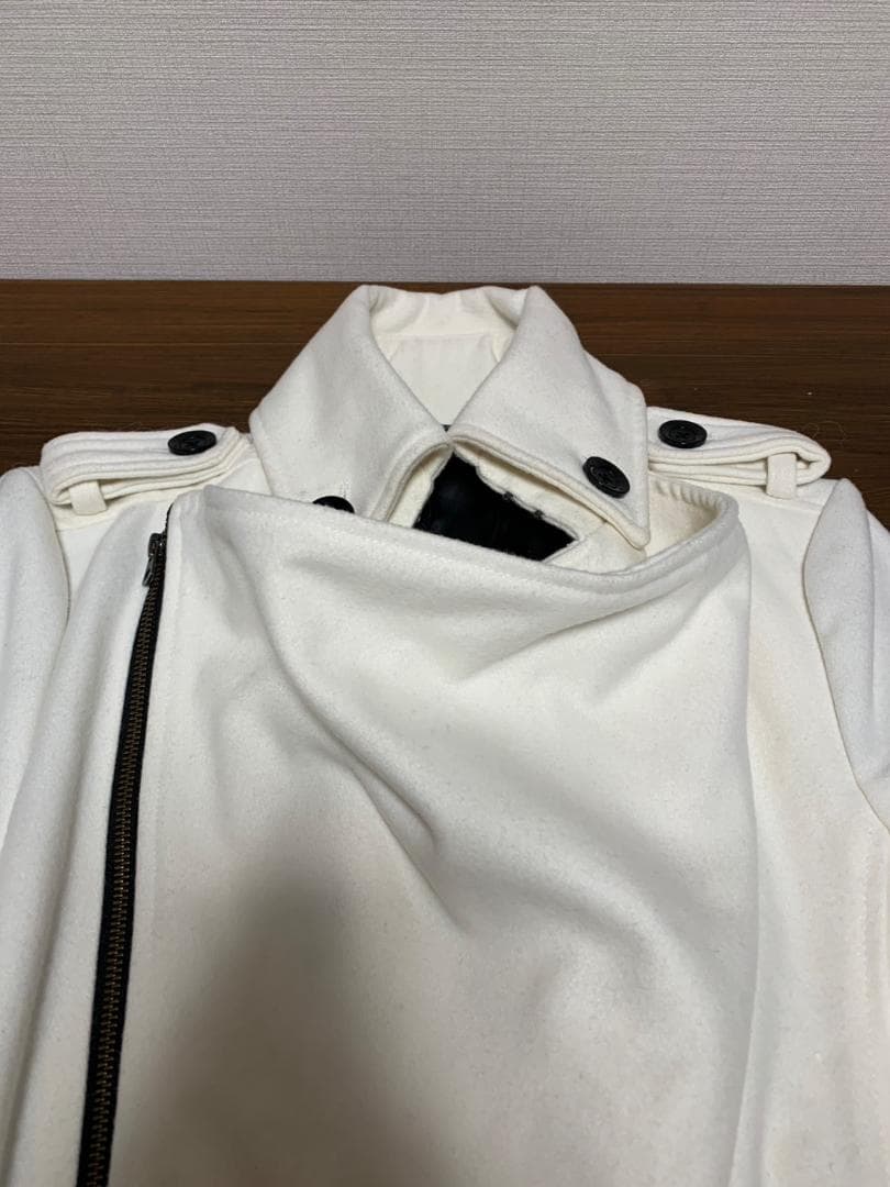 [CIVARIZE] ドレープトレンチコート 44 ホワイト CV17-H27