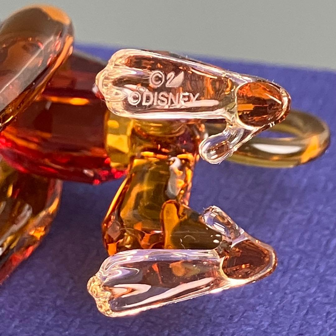 未使用 スワロフスキー アラジン ディズニー アブー クリスタル 置物 箱付