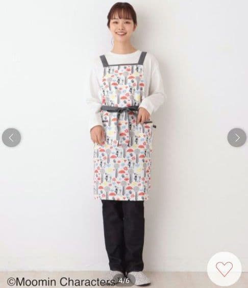 SALE中♡アフタヌーンティーリビング　ムーミン　エプロン