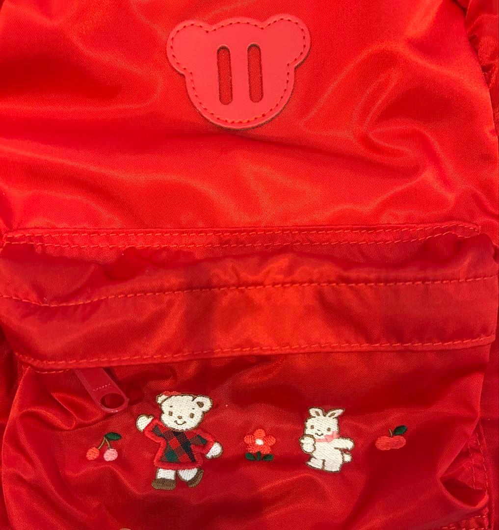 familiar ファミリア　赤　リュック