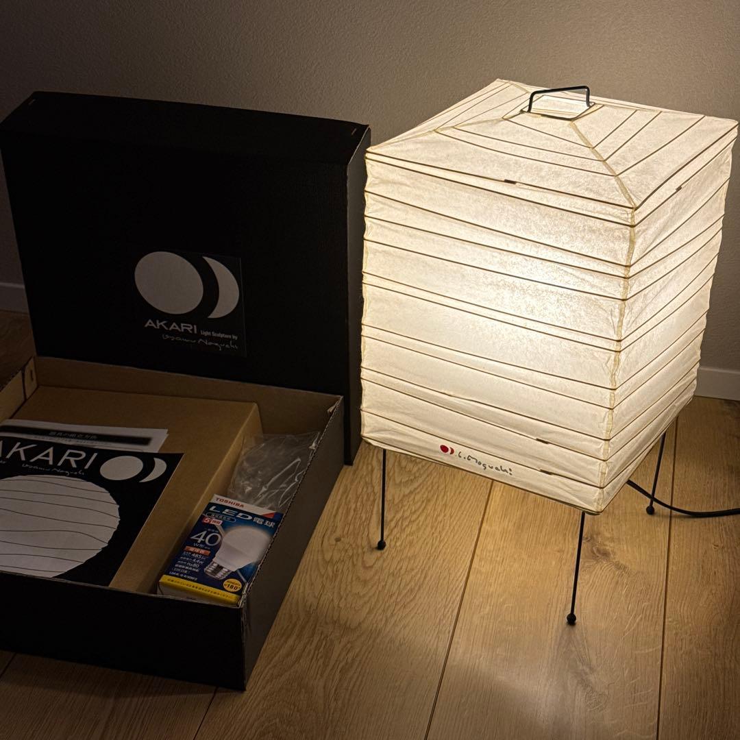 イサムノグチ　Akari あかり　ライト ジャパンディ　和モダン　1x 正規品