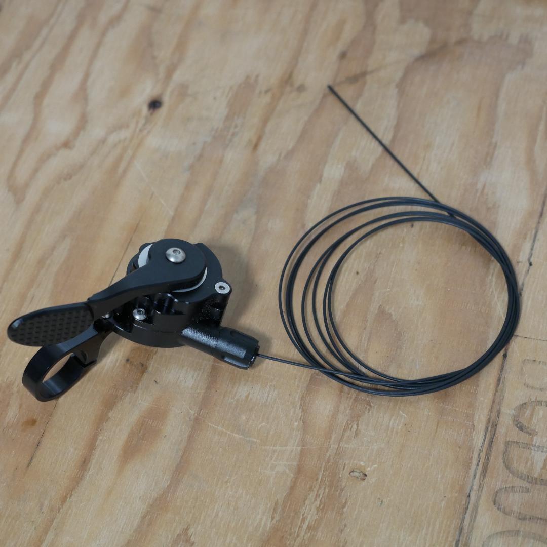 BROMPTON用　 7速シフトレバー　軽量アルミCNC・取付マウント付