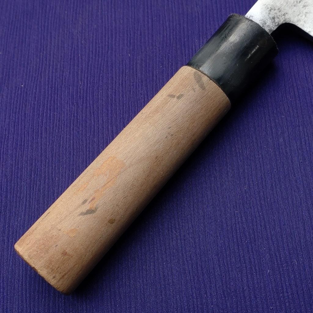 出刃包丁 左若丸作 特製 スエーデン鋼 刃長約150㎜ 片刃 庖丁 《0123》