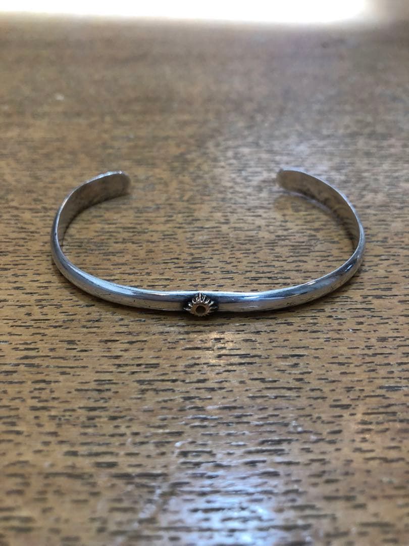 アリゾナ フリーダム シルバー925 k18太陽神 アラベスクバングル saad