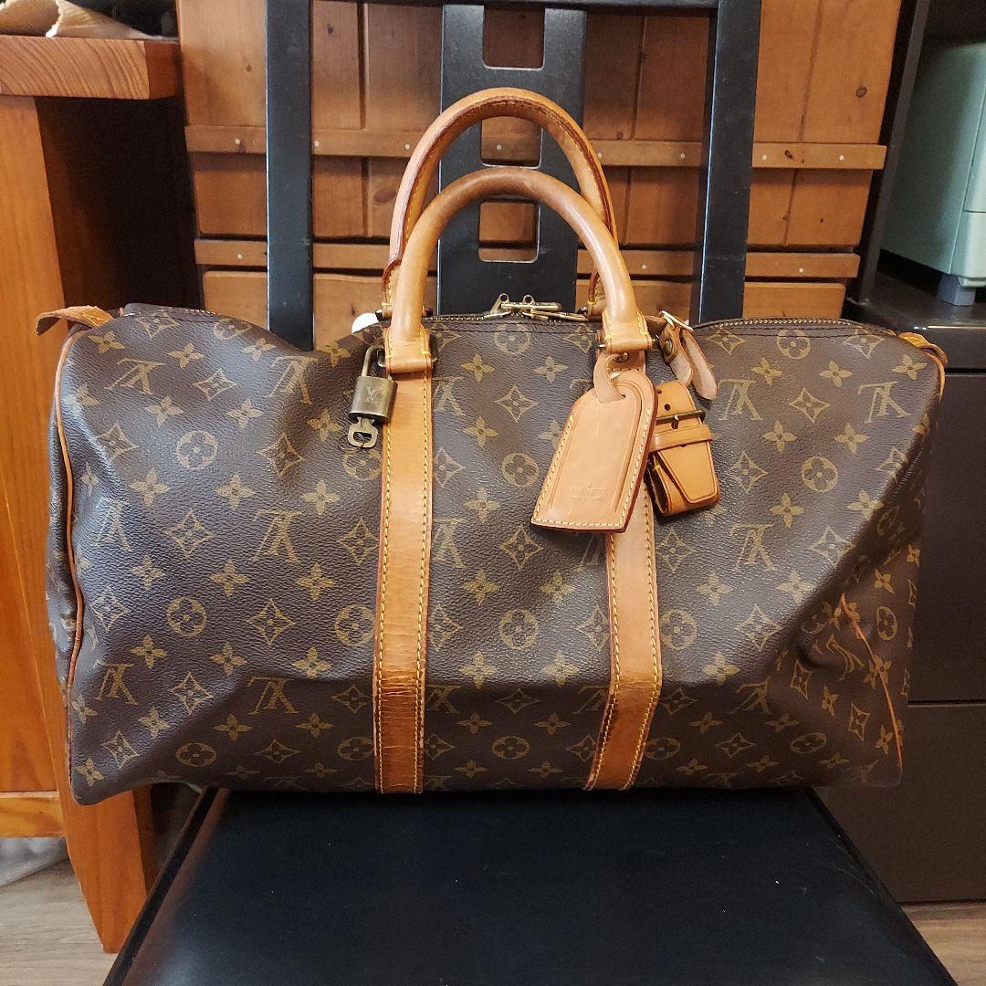 ルイヴィトンモノグラムキーボル45 ボストンバッグハンドバッグ