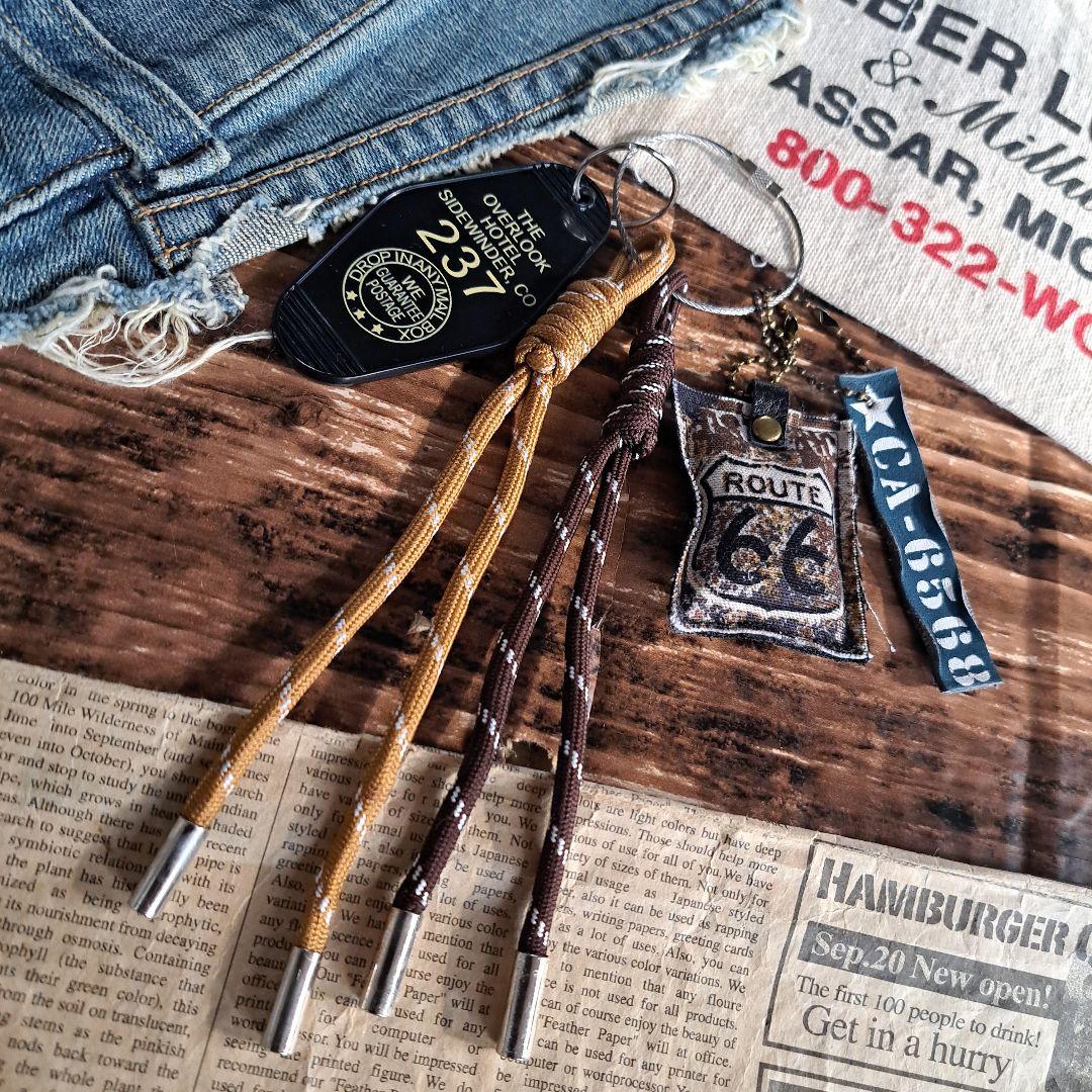 ★American ★男前★パラコードチャーム★