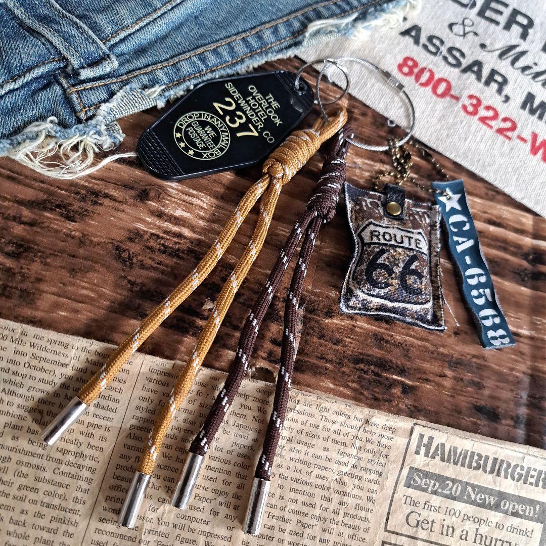 ★American ★男前★パラコードチャーム★