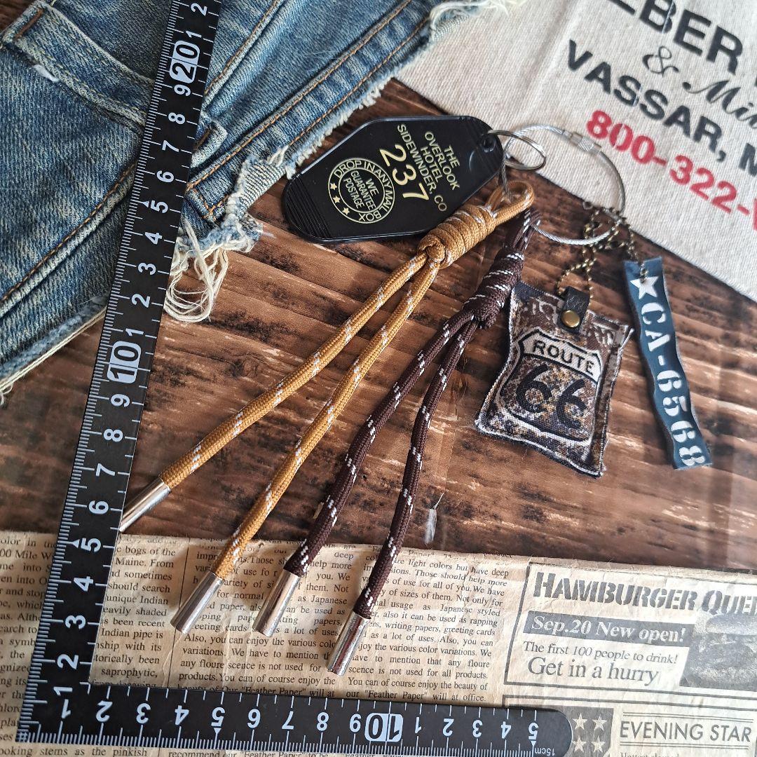 ★American ★男前★パラコードチャーム★