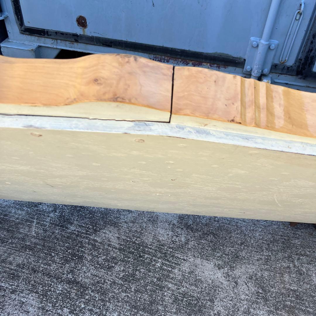 昭和レトロ 一点物 銘木一枚板風 長テーブル 座卓 古家具 ビンテージ 古民家