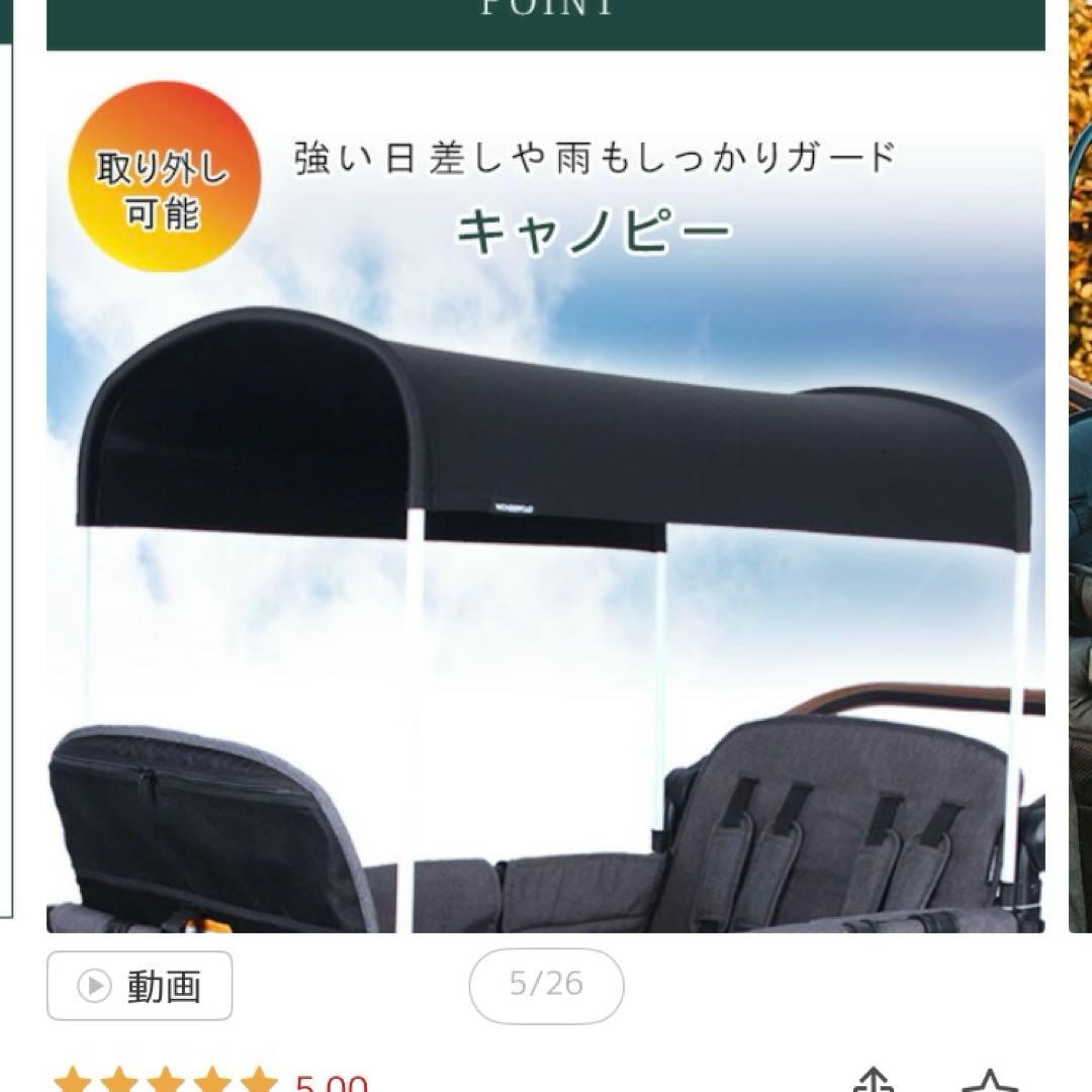 【風鈴】Wonderfold Luxe W4 最上位モデル　4人乗り