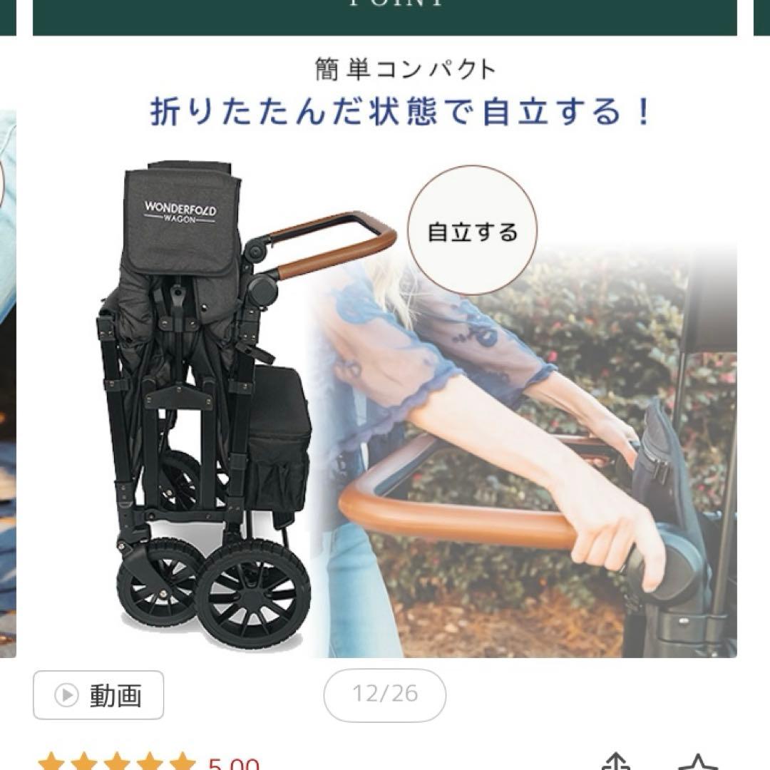 【風鈴】Wonderfold Luxe W4 最上位モデル　4人乗り