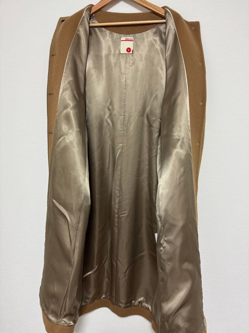 ★最終値下げ★TOMORROWLAND BACCA ノーカラーコート36 日本製