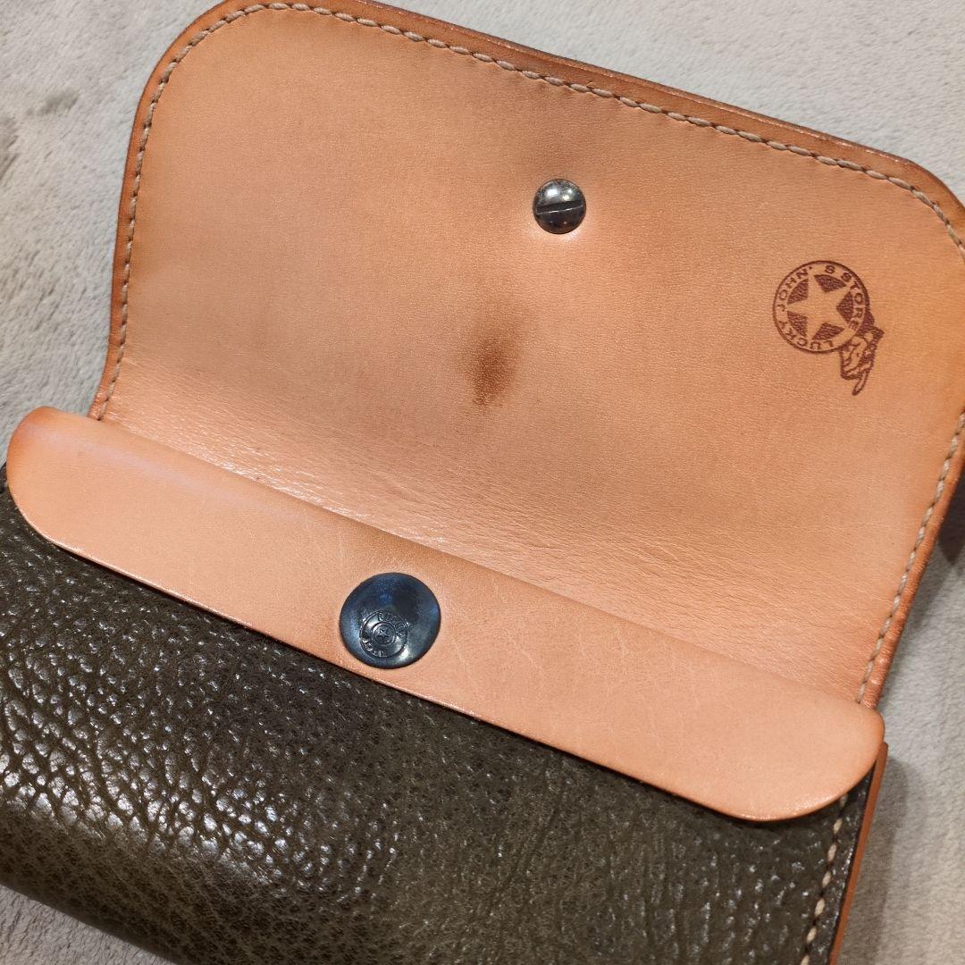 ラッキージョン　オイルレザーウォレットSWTJ2-DT-DG