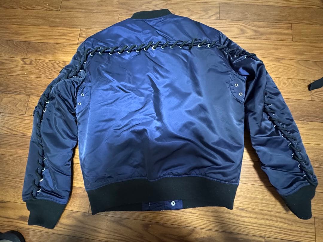 DIESEL MA-1ジャケット ネイビー