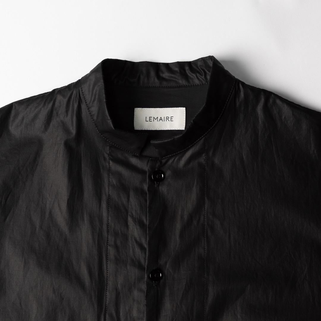 トップス LEMAIRE Cotton Chintz Stand Collar Shirt