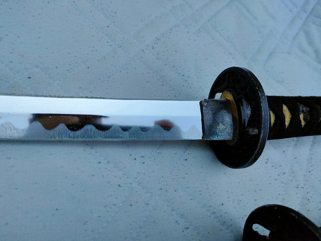 G*W様 模造刀 2本セット　龍　黒鞘 金 コスプレ　日本刀レプリカ