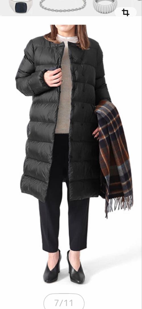 ゆーさん専用PYRENEX ×SHIPS ノーカラー コクーン ライトダウン