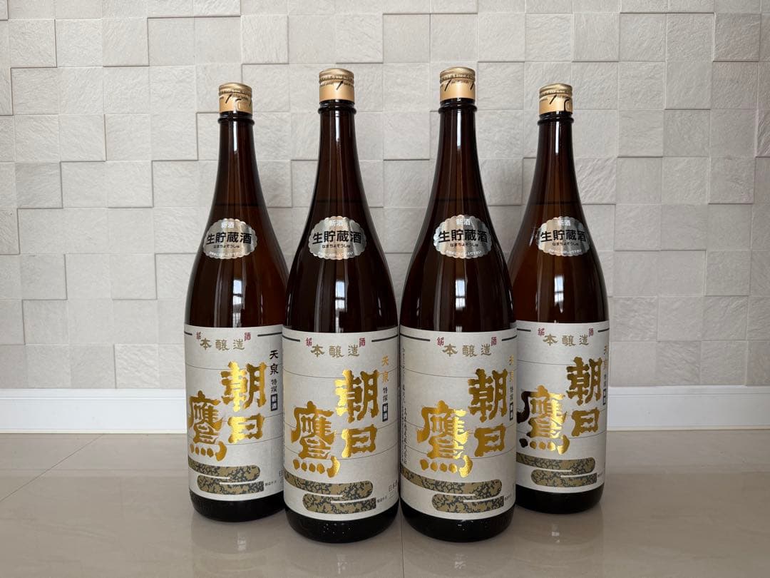 朝日鷹 日本酒 1800ml 4本