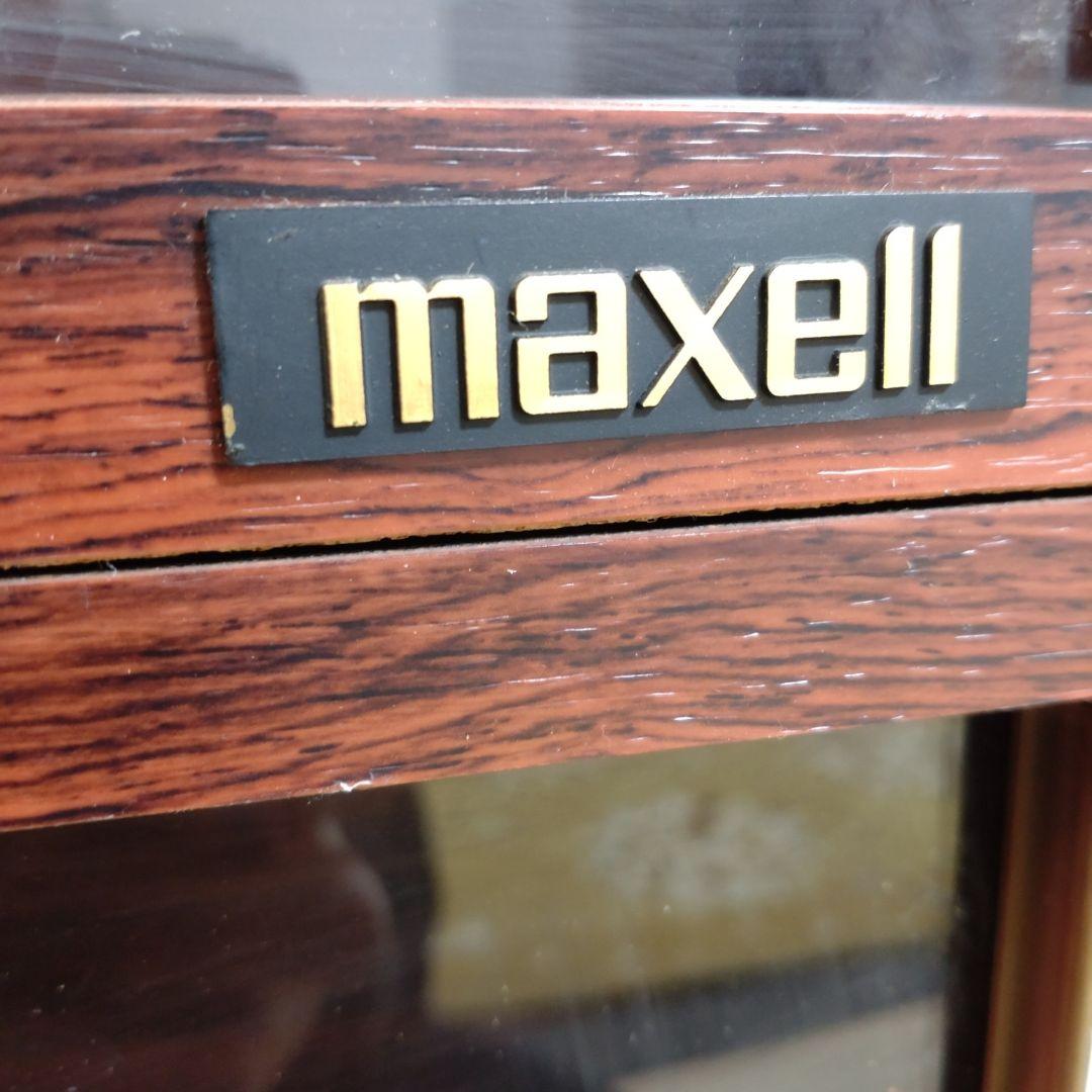 【希少・当時】maxell マクセル ビデオテープラック 3段セット 昭和レトロ