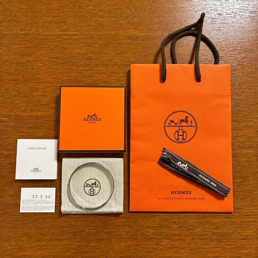 週末お値下げ☺︎ エルメス エナメル　ブレスレット