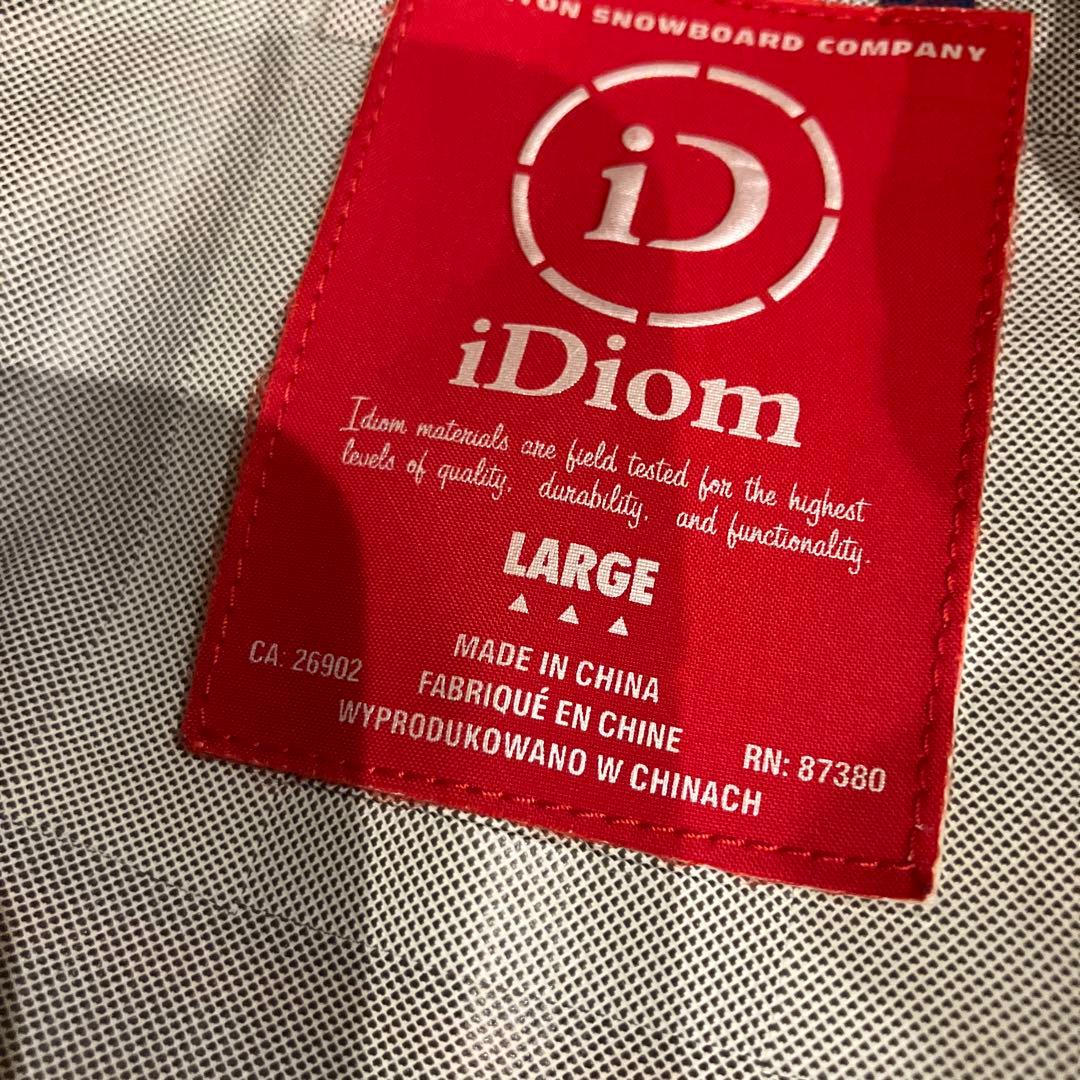 BURTON iDiom スノーボードジャケット　L