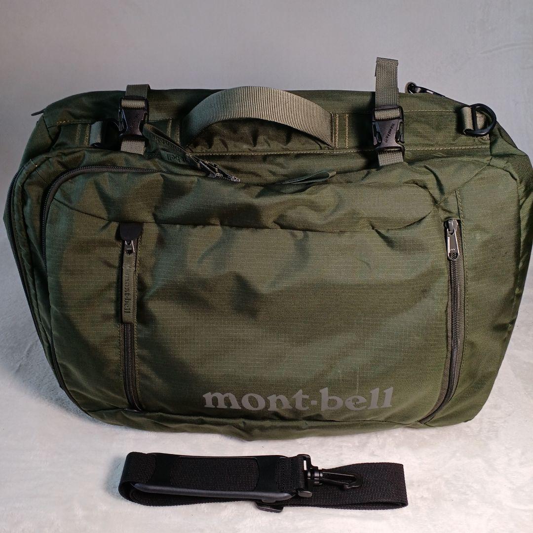 mont-bell モンベル　3WAYバッグパック　大容量　オリーブ