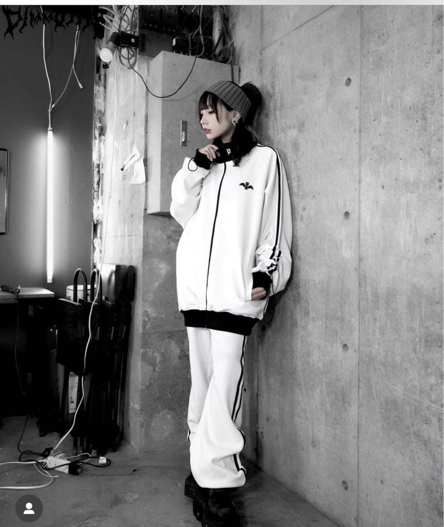 【ねこ】Dimmoire スピンドルジャージ ホワイト