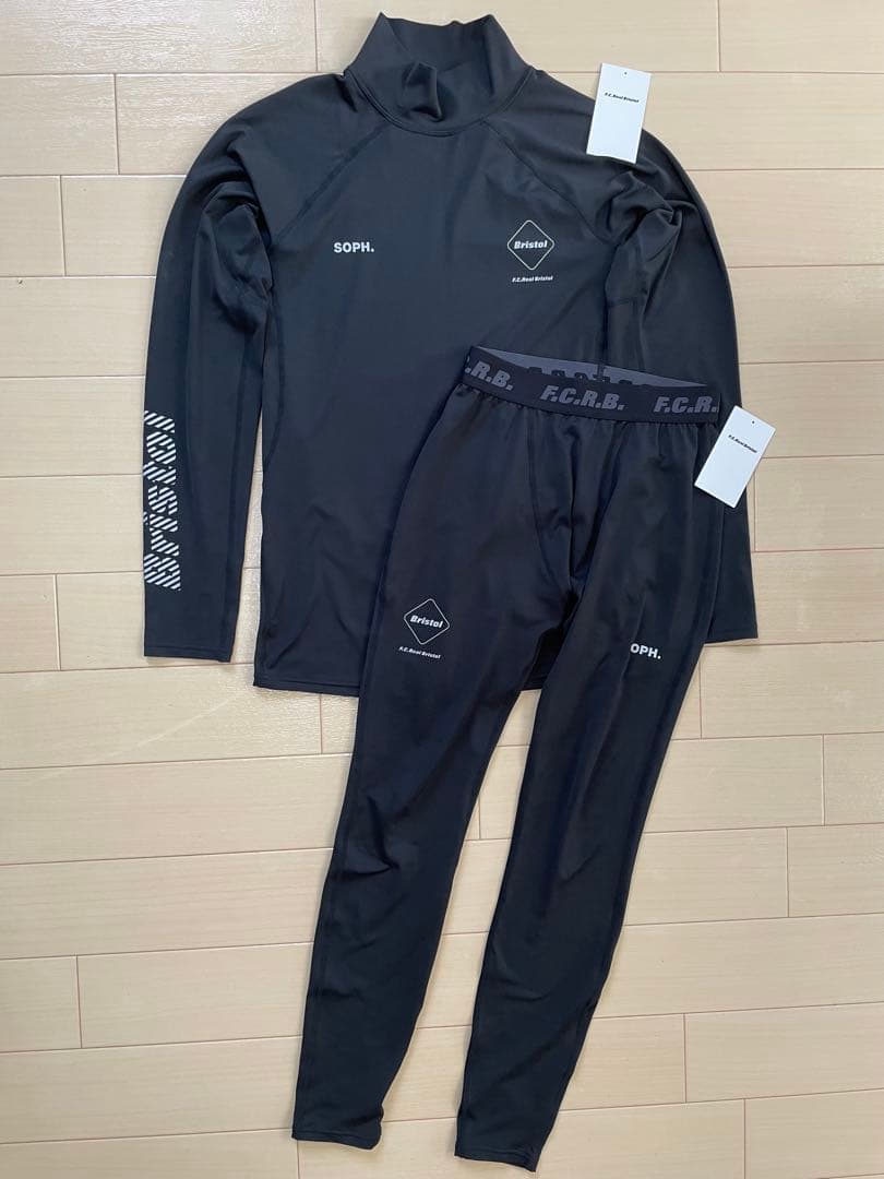 F.C.R.B UNDER LAYER MOCKNECK TOP＆TIGHTS