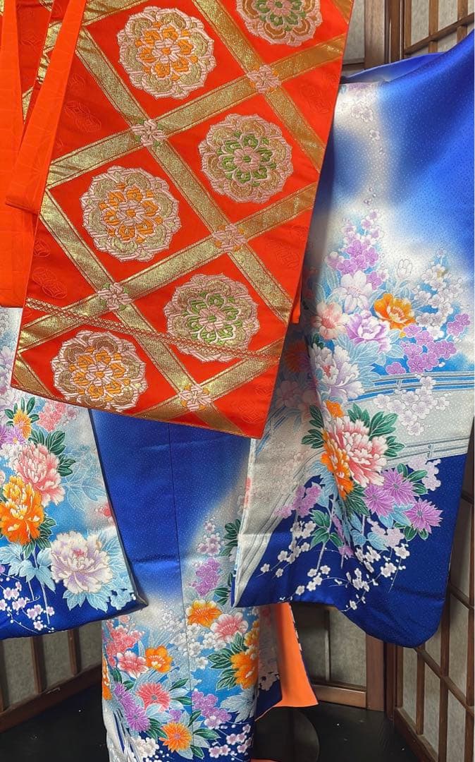 七五三7歳お稽古お着物と帯のみ