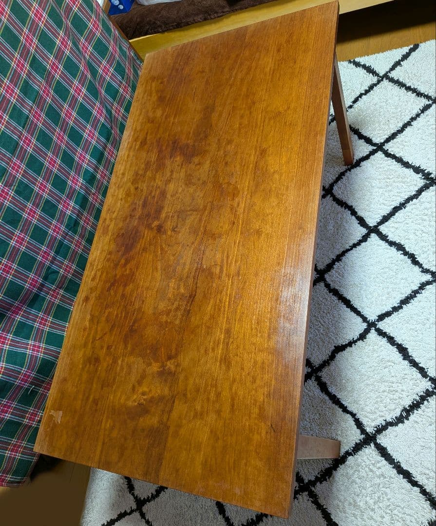 【新生活】北の住まい設計社 n’frame センターテーブル (チェリー材)