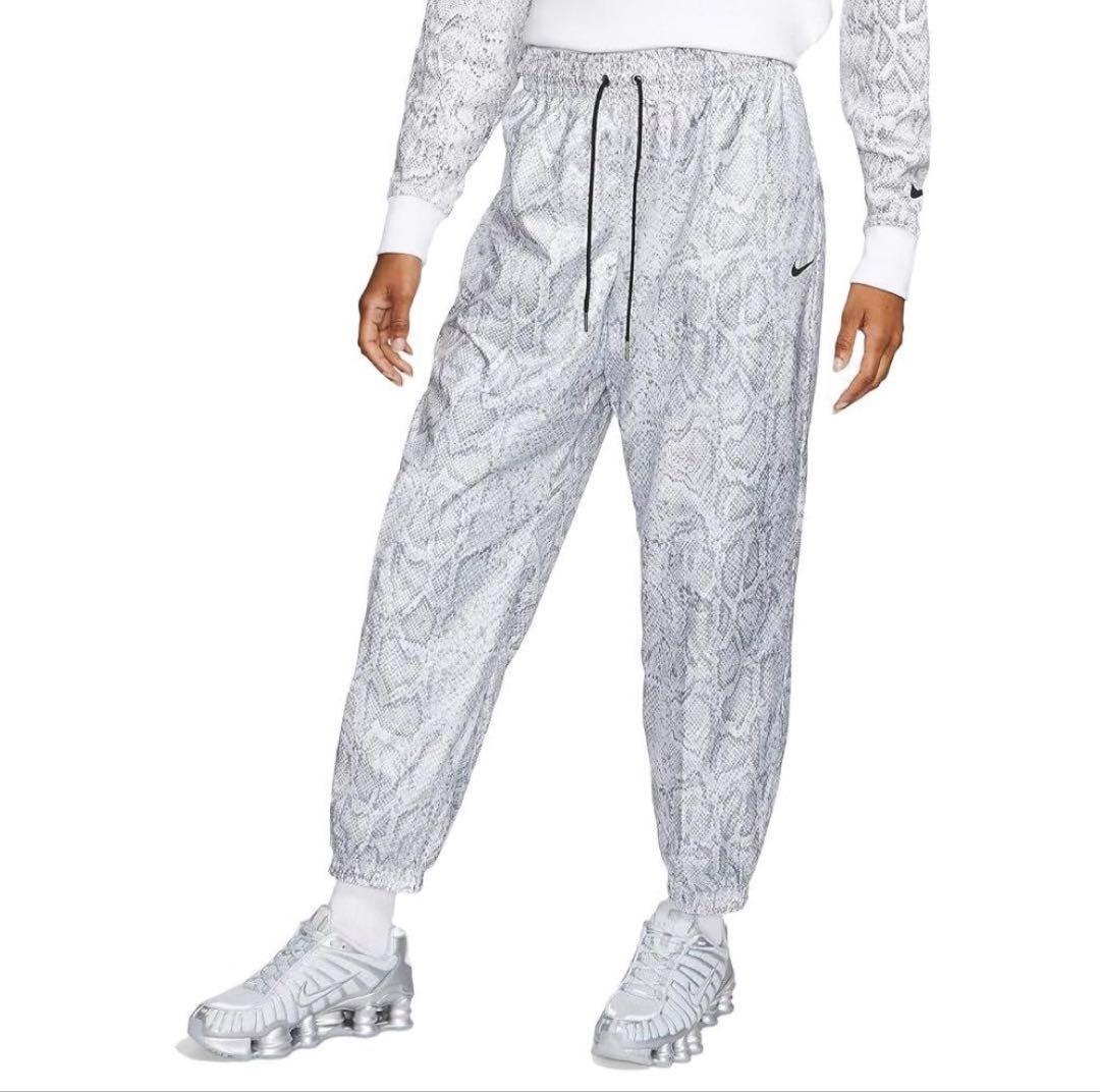 old vintage NIKE ナイロンパンツ　パイソン柄 y2k