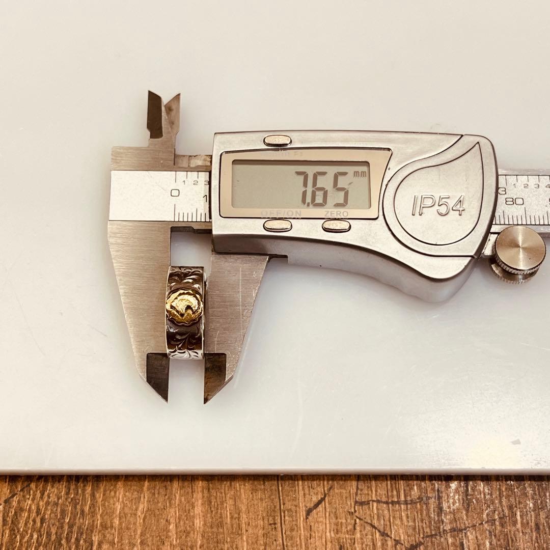 TADY&KING アラベスク平打ちリングGPウルフ 15号 指輪 k18