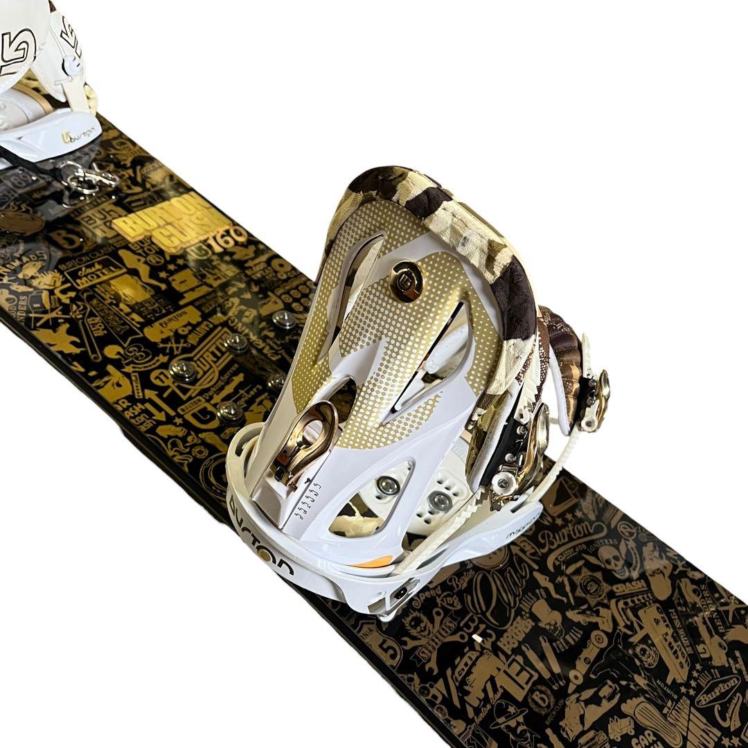 BURTON CLASH 160 × BURTON mission スノーボード