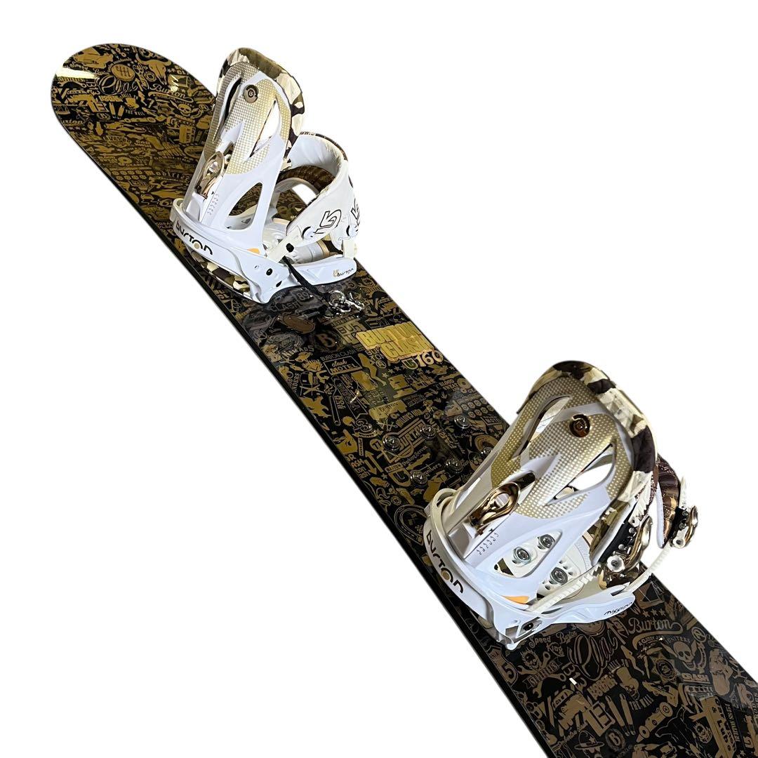 BURTON CLASH 160 × BURTON mission スノーボード