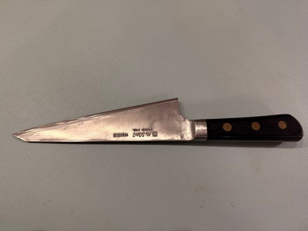 ミソノ　ガラスキ　包丁　Misono Garasuki