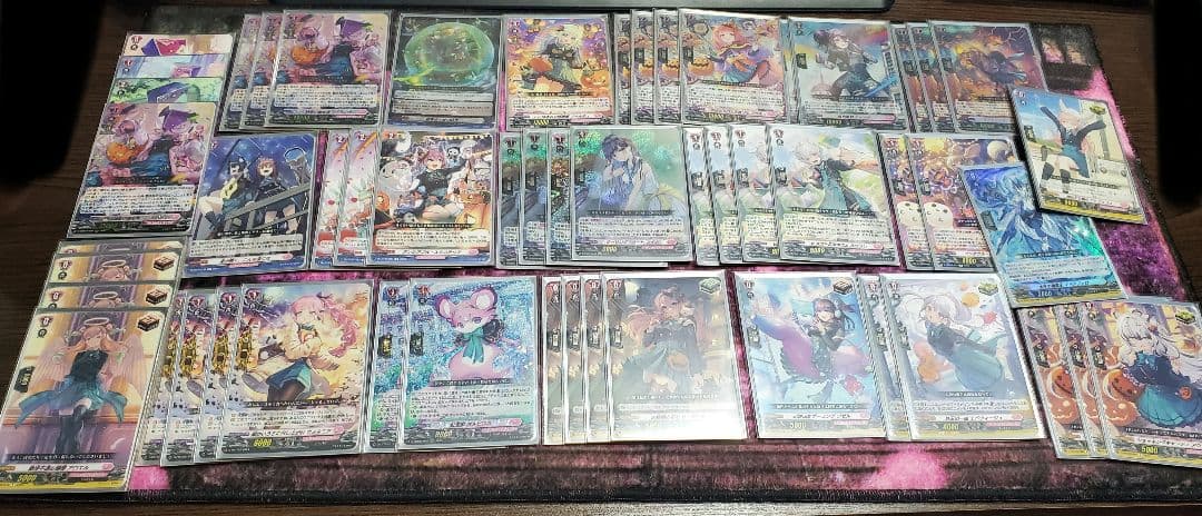 ヴァンガード　シアナ　デッキ+パーツ