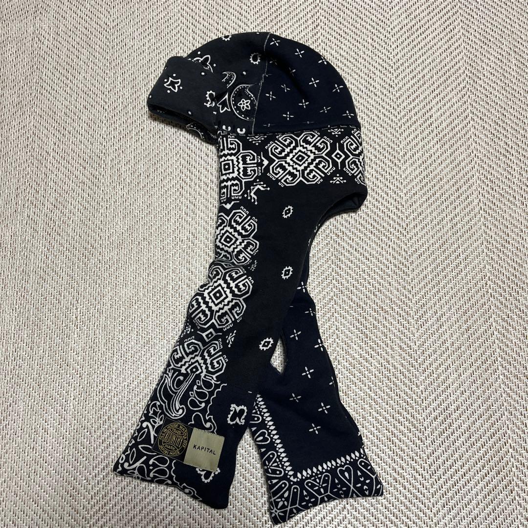 悪*魔様 KAPITAL bandannaキャピタル　バンダナマフラー　ペイズリ