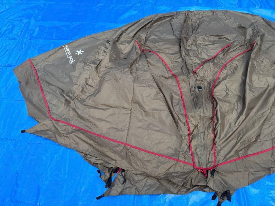 【美品】 peak ランドブリーズ2 SD-632 グランドシート付き