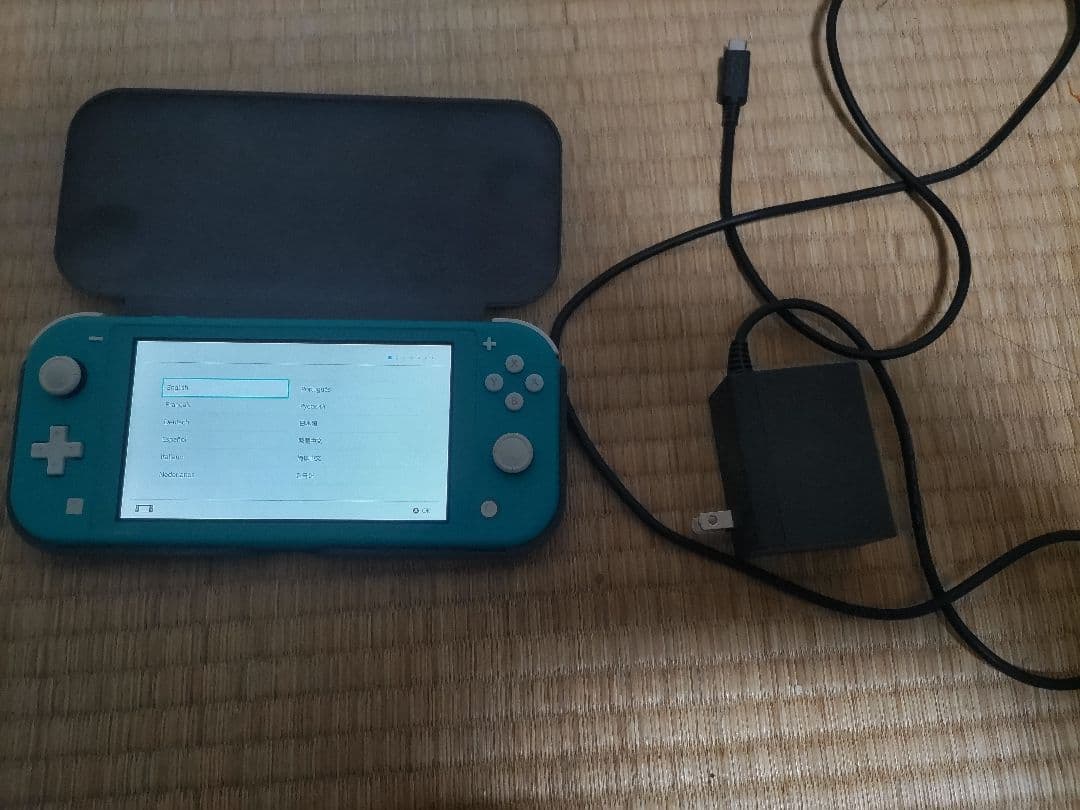 ニンテンドースイッチライト 本体 プロテクティブ フリップ カバー ターコイズ