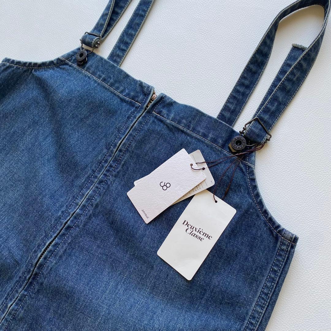 未使用✨Deuxieme Classe ジョンブル デニムチューブ サロペット