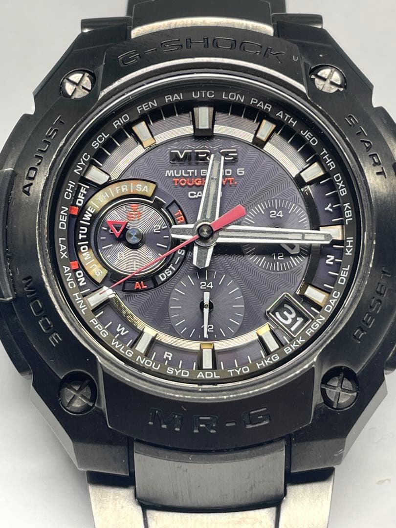 G-SHOCK MR-G MRG-8100B-1AJF ブラック美品 ※箱無し