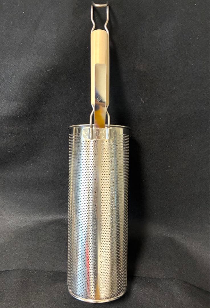 テボ　パスタ　湯切り　パンチング　2点　美品