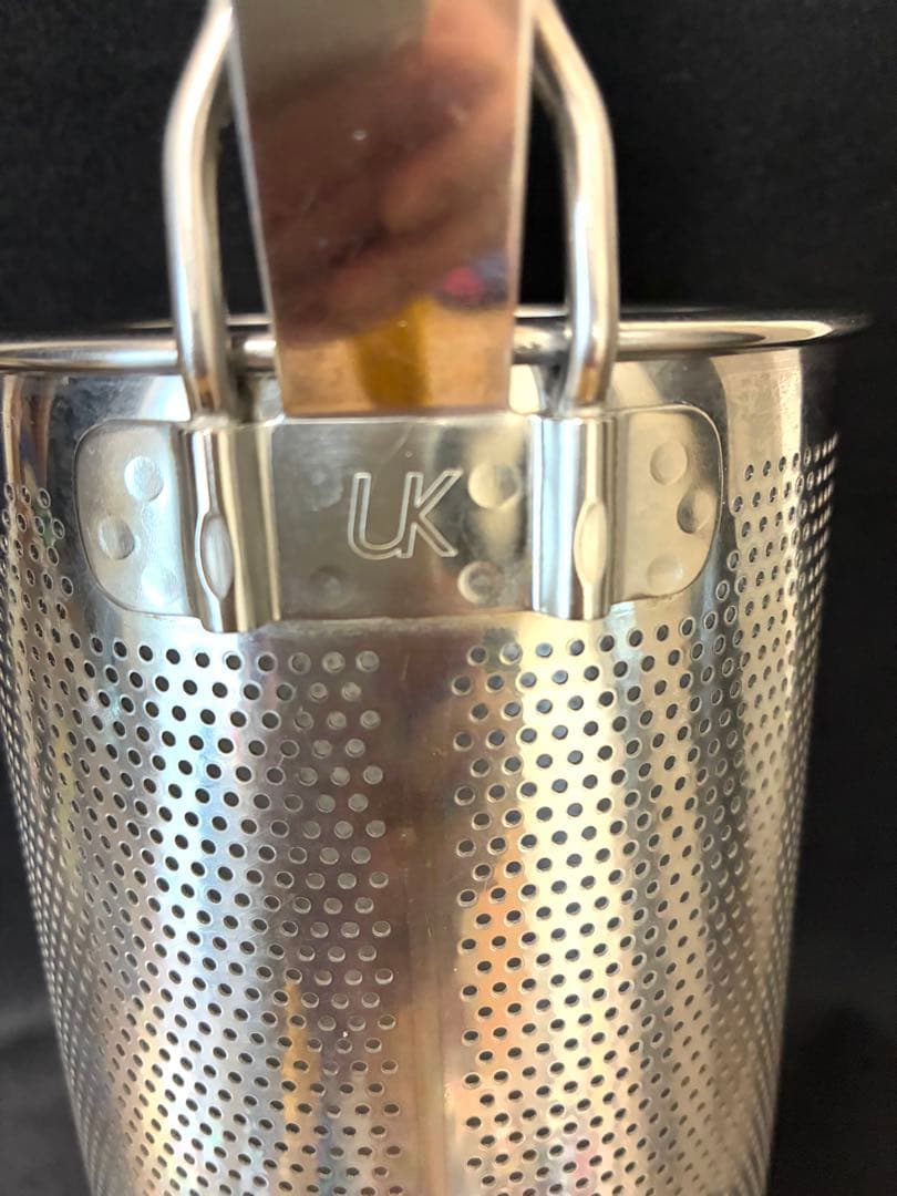 テボ　パスタ　湯切り　パンチング　2点　美品