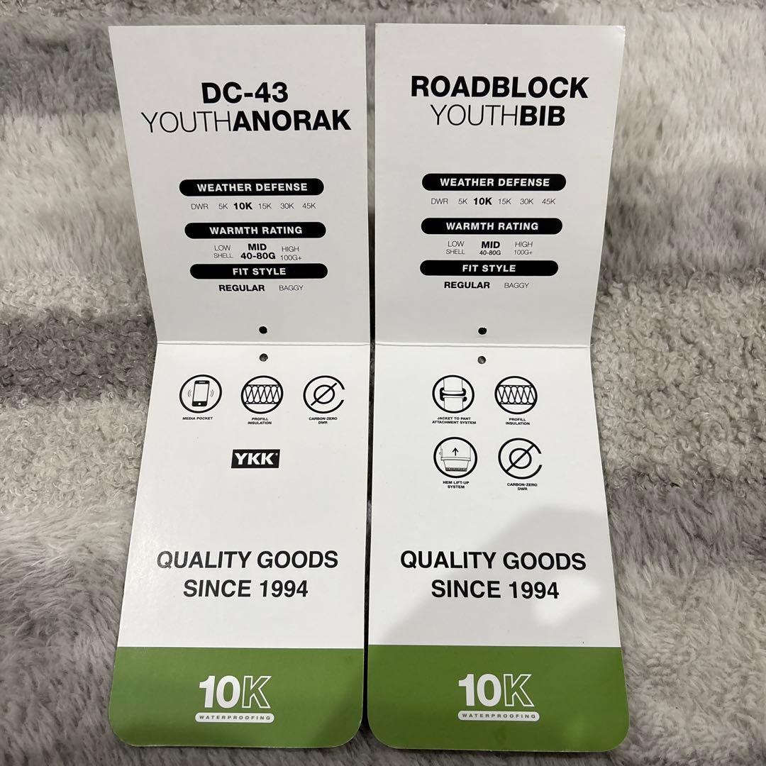 DC YOUTHスノーボードウェア　M (140)