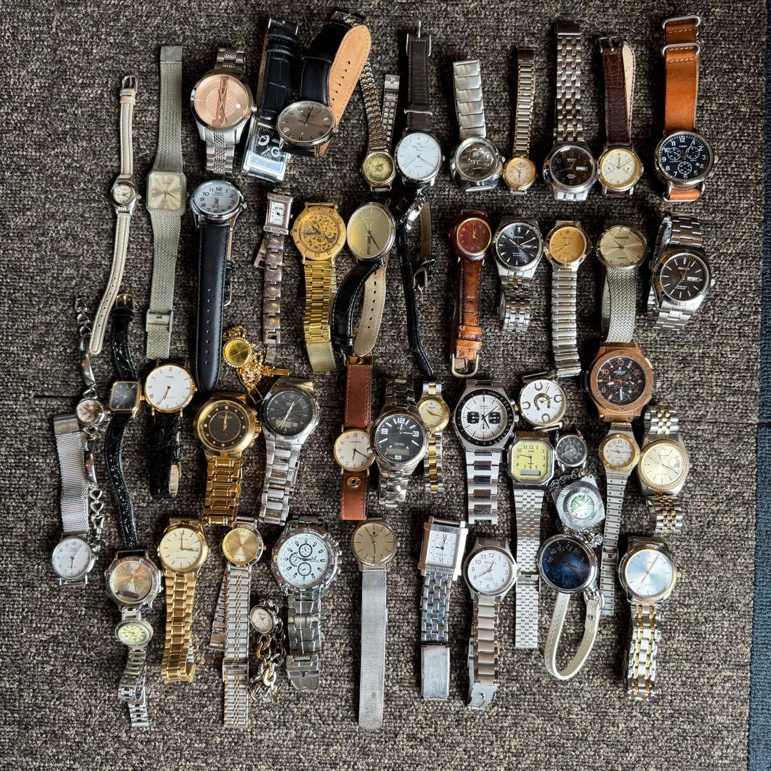 【ジャンク品】腕時計 50-52本 まとめ売り