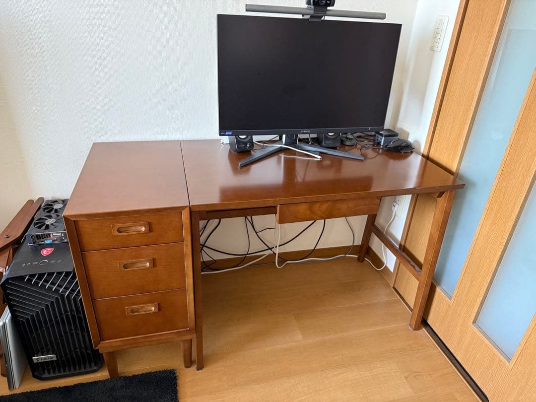 カリモク60デスク➕チェスト