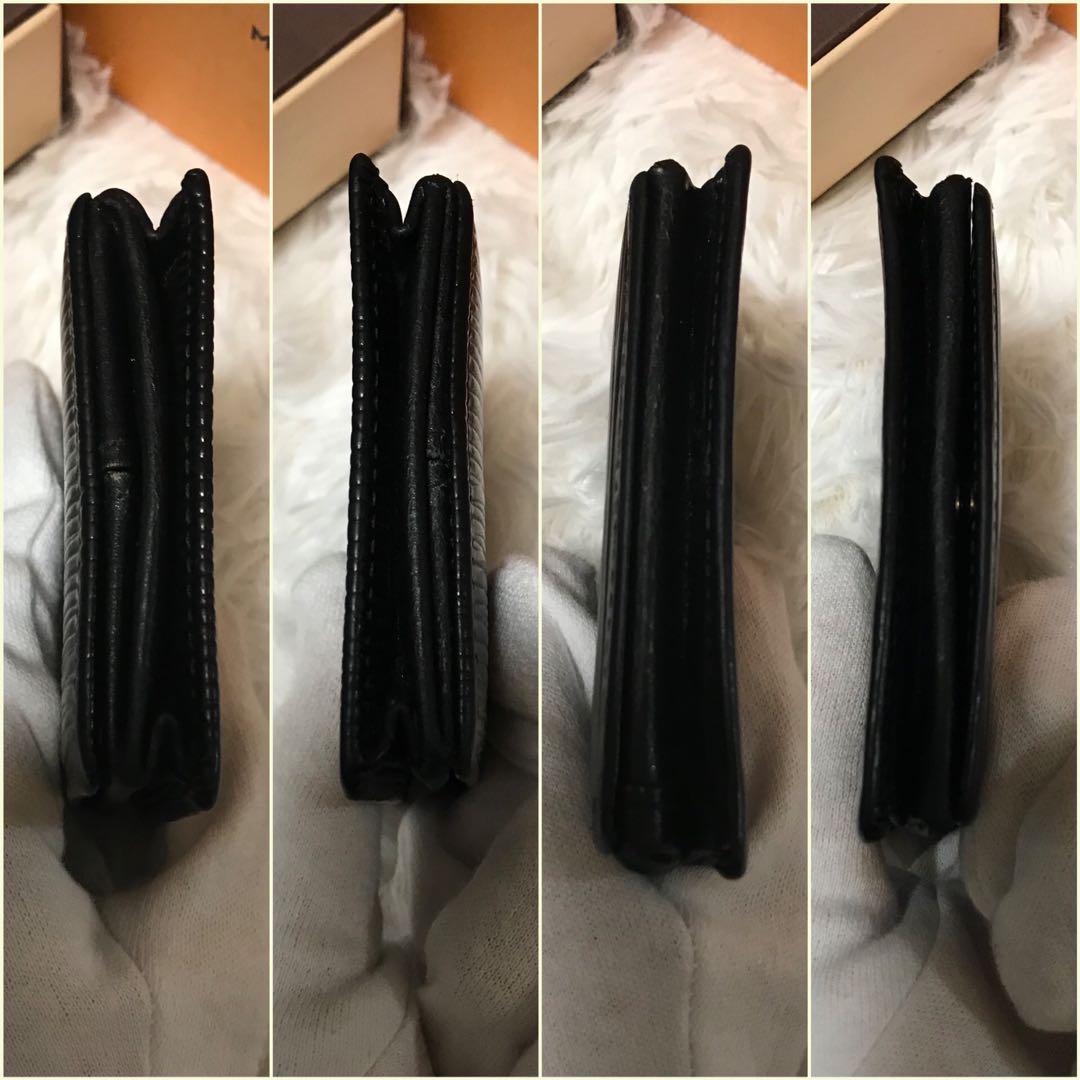 ヴィトン　エピ　 ポルト・モネ・ボワット　ブラック　ケース