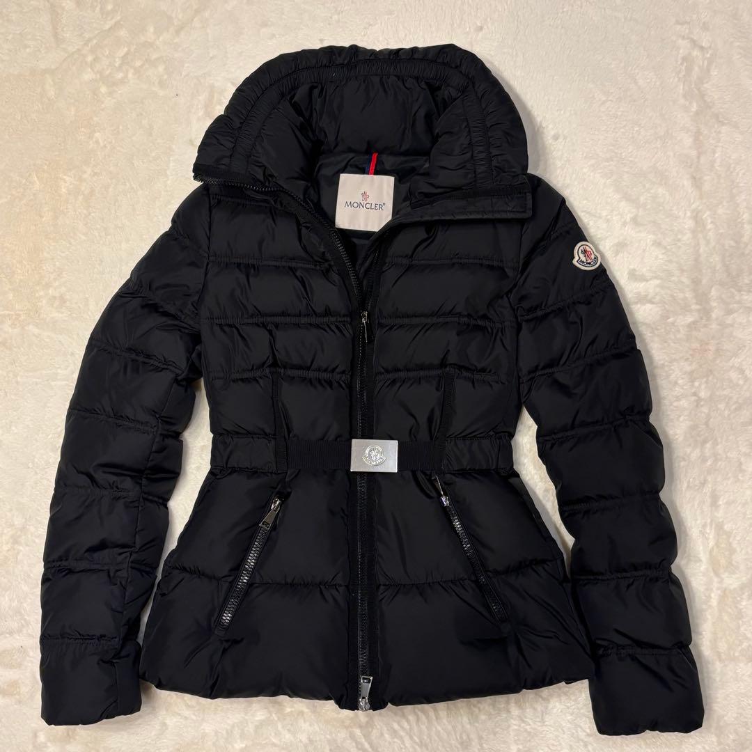 【美品】MONCLER ダウンジャケット ALOUETTE 0 ブラック